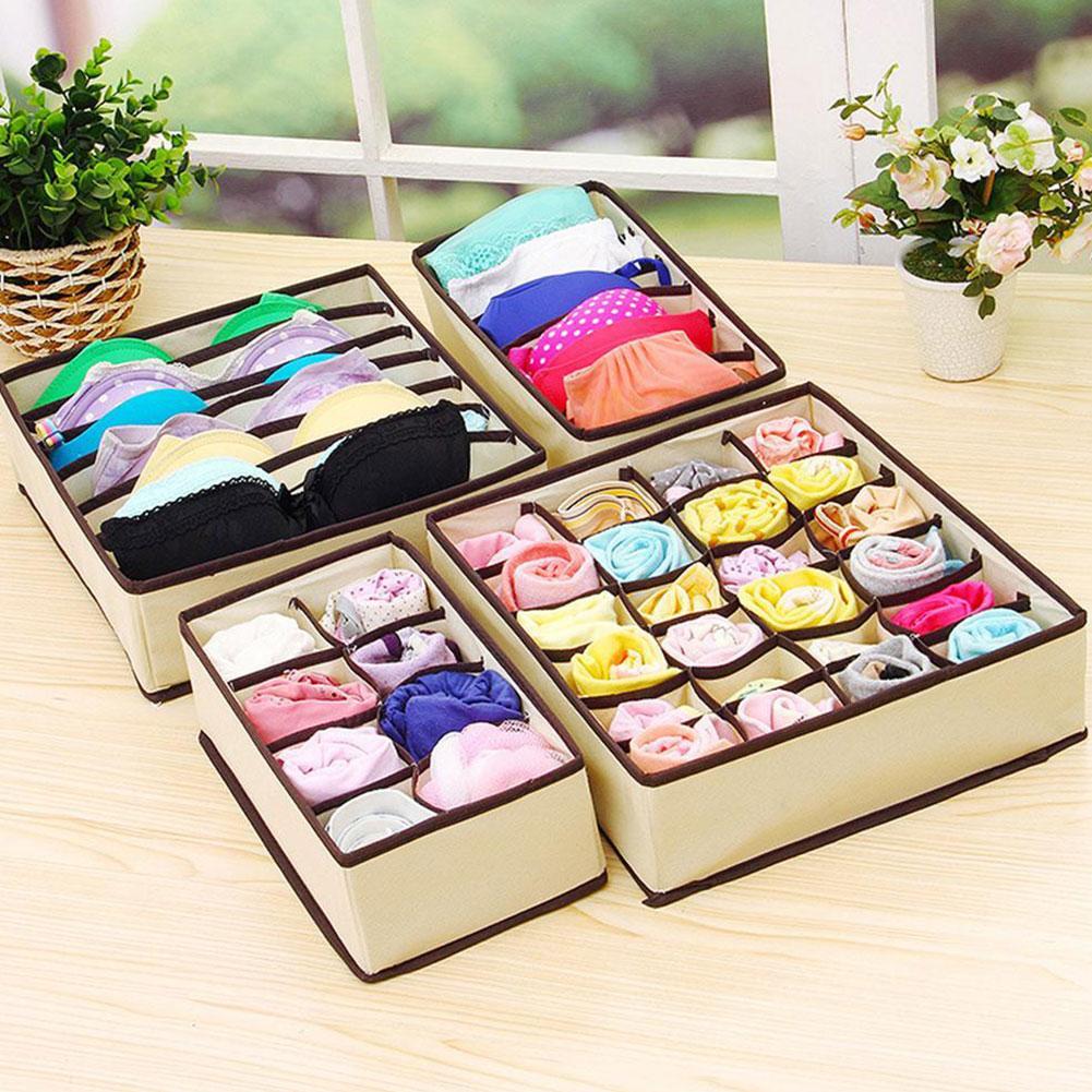 Cabinet Underwear Organizer Drawer Clothes Organizer For Underwear Bra Socks Underpants Storage Organizer Cabinet Separator