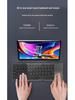 Ultra-Thin Bluetooth Keyboard: Silent, Portable, Compatible with Laptops, Tablets, and Phones