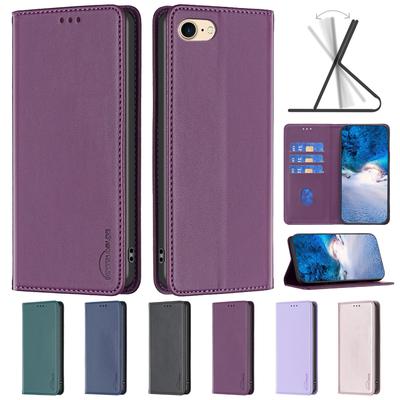 Für iPhone SE 2022 Hülle Luxus Leder Klappbare Magnetische Handyhülle auf Für Funda iphone SE 2022 2020 7 8 Plus 6 6S Hülle SE2022 Etui