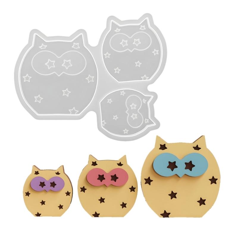 

3D Family Silicone Mold For Resin Crafts DIY Decorative Figurine Making With Heat Resistant Material 1
