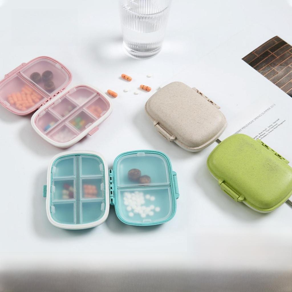 Boîte de rangement de médicaments portable, résistante à la lumière et à l'humidité, populaire, respectueuse de l'environnement et de petite taille.