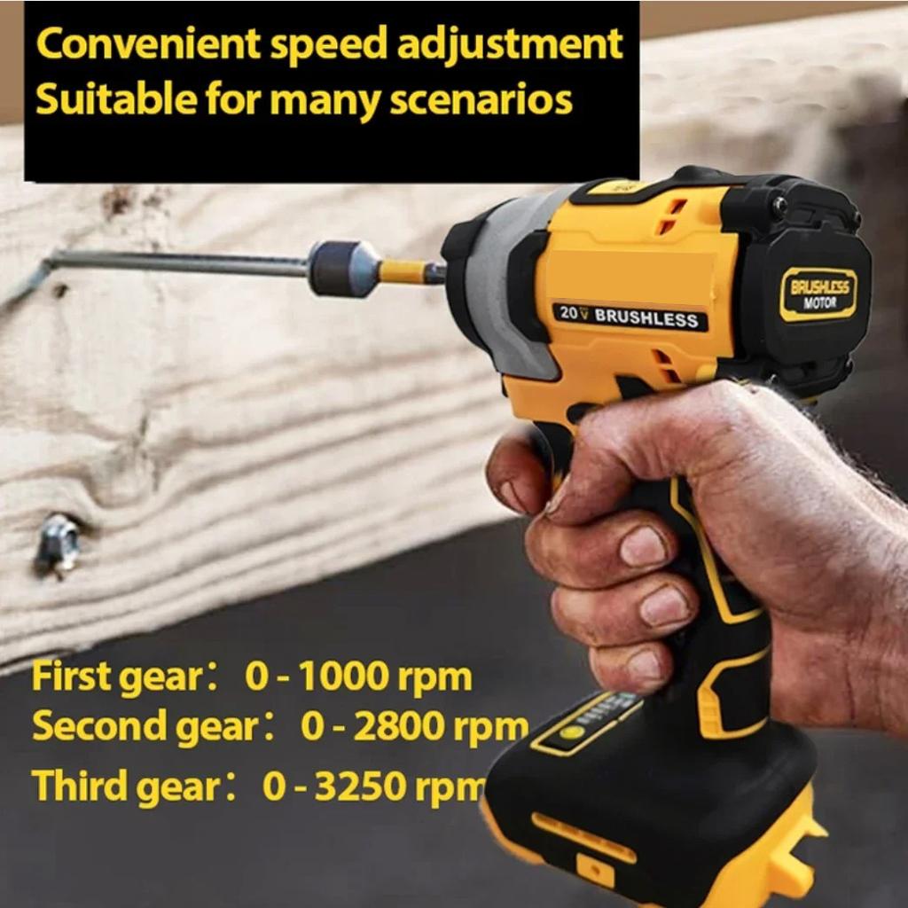 DCF850 Mașină de înșurubat cu impact Mașină de înșurubat electrică 20V Baterie litiu-ion Fără perii șurubelnițe cu baterie Unelte cu cuplu mare pentru baterie cu pin dewalt