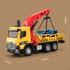 1: 50 Scale Construction Truck Toys with Lights and Sounds Lifting Realistic Engineering Model