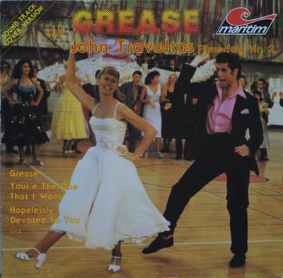 LP Record UNKNOWN ARTIST - Grease Aus John Travoltas Filmerfol 47555NT Maritim 1978 Germany Rock Used