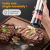 Electric Peppers Mill Automatic Salt Mill Peppers Grinder USB Rechargeable Adjustable Mill Suitable for Kitchen Cooking