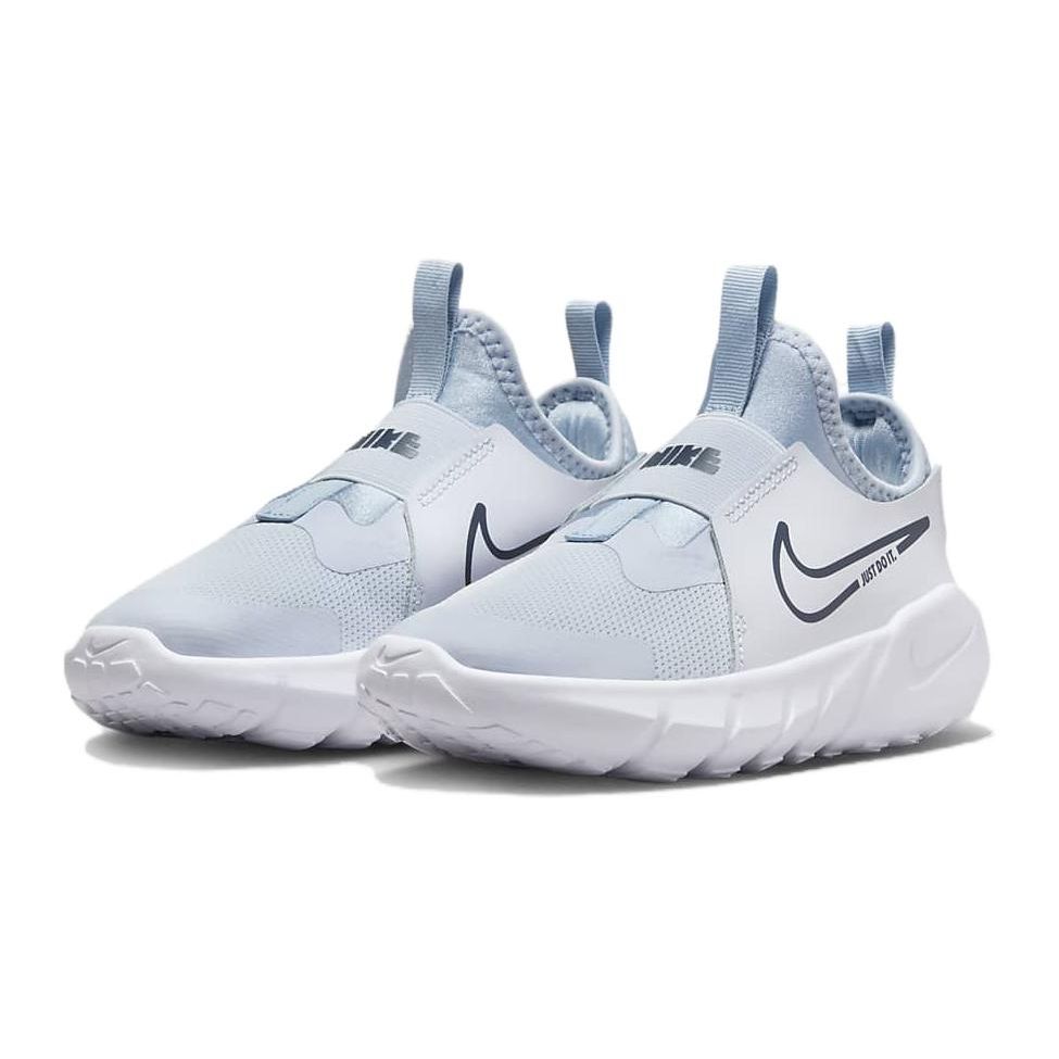 Nike Flex Runner 2 PS Preschool Football Grey Light Armory Blue White Midnight Navy DJ6040-010