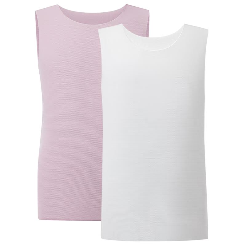 AIMER KIDS Unisex Summer Breathable Mesh Vest 2-Pack 90