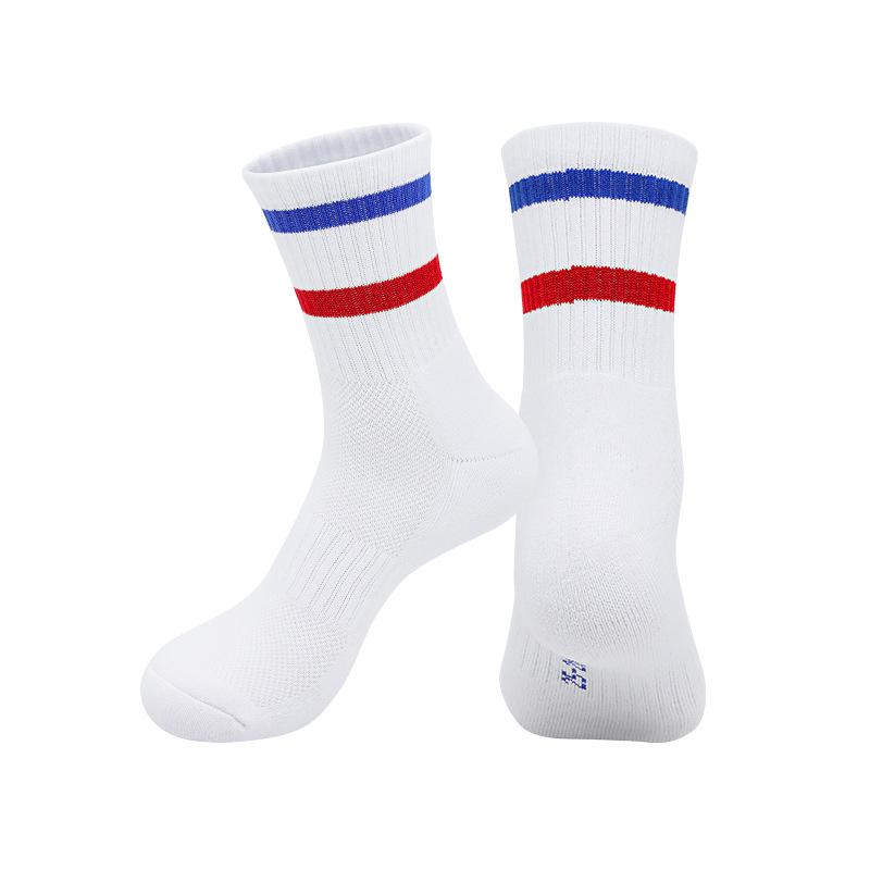 Professionelle Badminton-Socken Herren Handtuchsohle Herren Schweißabsorbierend Rutschfest Damen Mittelschaft Sportsocken Badminton Socken