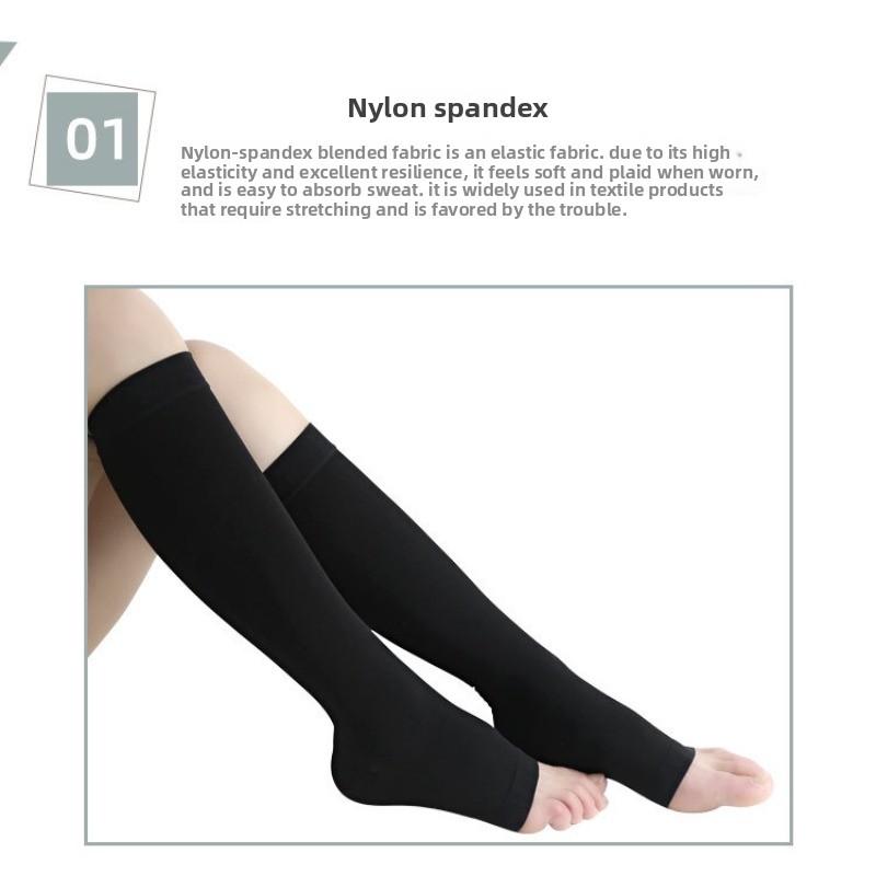 Women's Two-level Anti-varicose Pressure Non-slip Medium Tube Invisible Sweat-absorbing Elastic Plastic Leg Pressure Socks