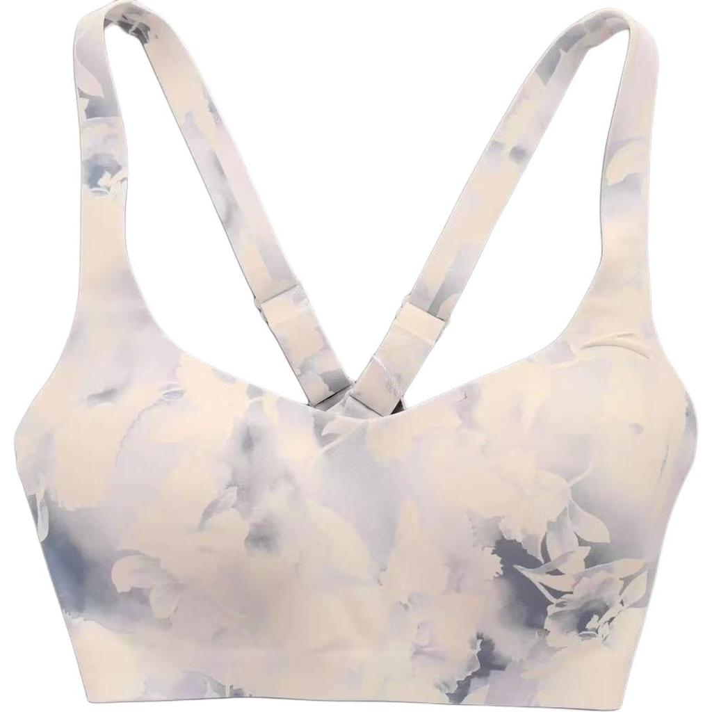 Anta All Over Print Soft Comfortable Breathable Versatile Casual Sports Bra Women Underwear 162527103-3
