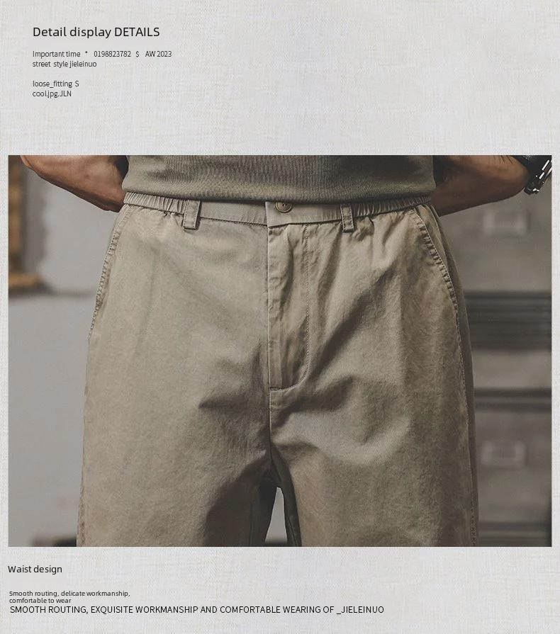 Pánské americké retro volné kombinézy se širokými nohavicemi - Jaro/Podzim 2023