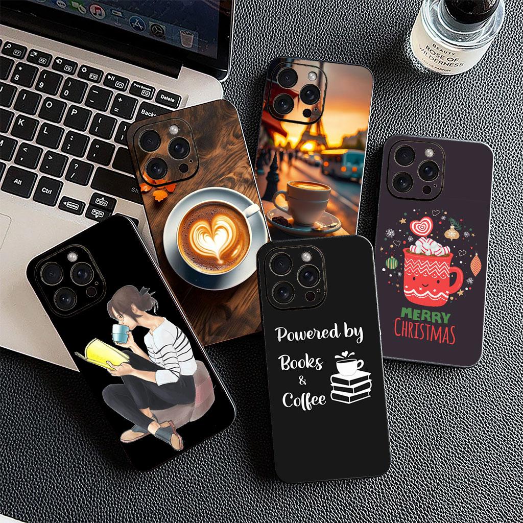 OK But First Coffee Book Christmas Cover for Samsung Galaxy A56 A26 A36 A10 A20 A30 A31 A32 A50 A51 A52 A53 A33 A12 A14 Case