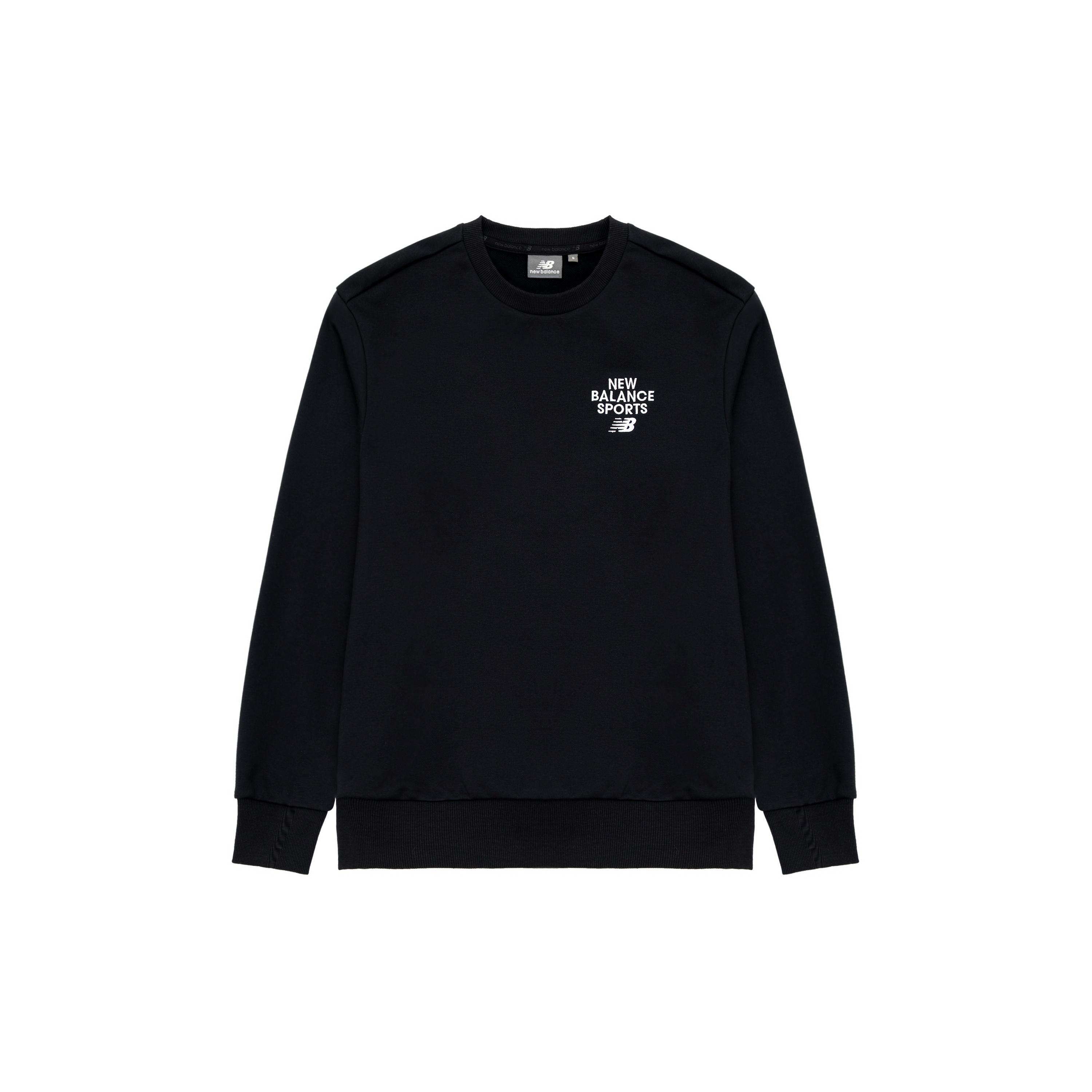 New Balance Sportswear Sweatshirt Asia Sizing Black Unisex 5CD12023-BK S