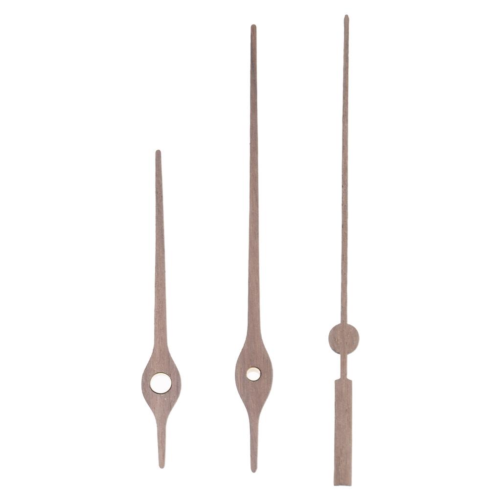 Uhrwerk mit Holzzeigern, superleises Uhrwerk, batteriebetrieben, Ersatzteil-Set für Uhrenreparaturen