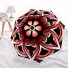 1PC Floral Ornament, Personality Umbrella with 8 Frames, Automatic Open, Durable Frame, Quality Craftsmanship Yy250912145
