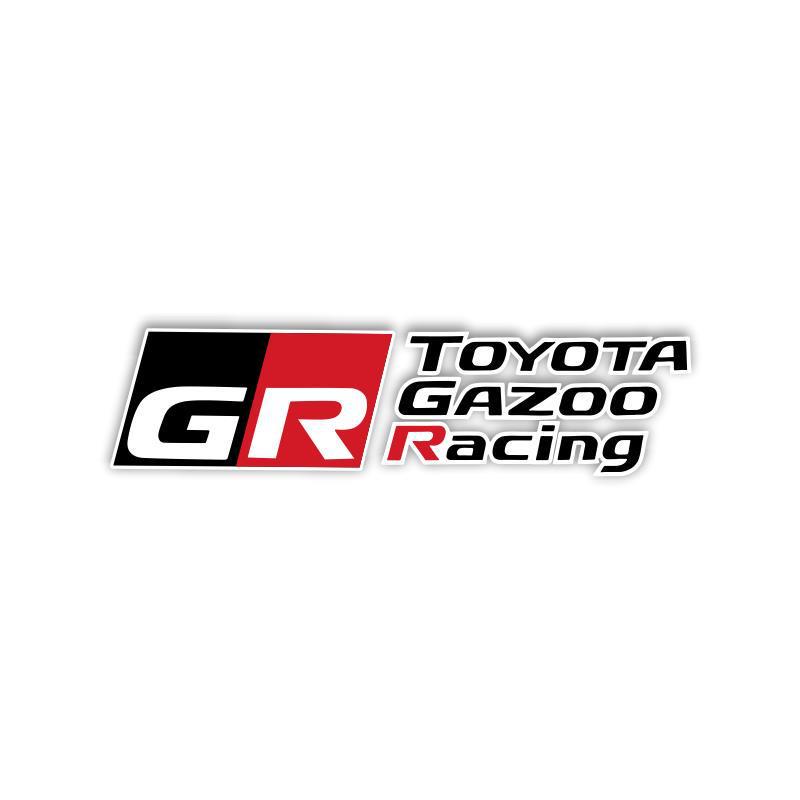 Adesivi Personalizzati per Vetri e Graffi Posteriori Toyota GR Performance - GAZOO