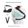 Adjustable Post-Surgery Shoulder Sling Anti-Slip Breathable Mesh Arm Brace for Daily Use Injury Support