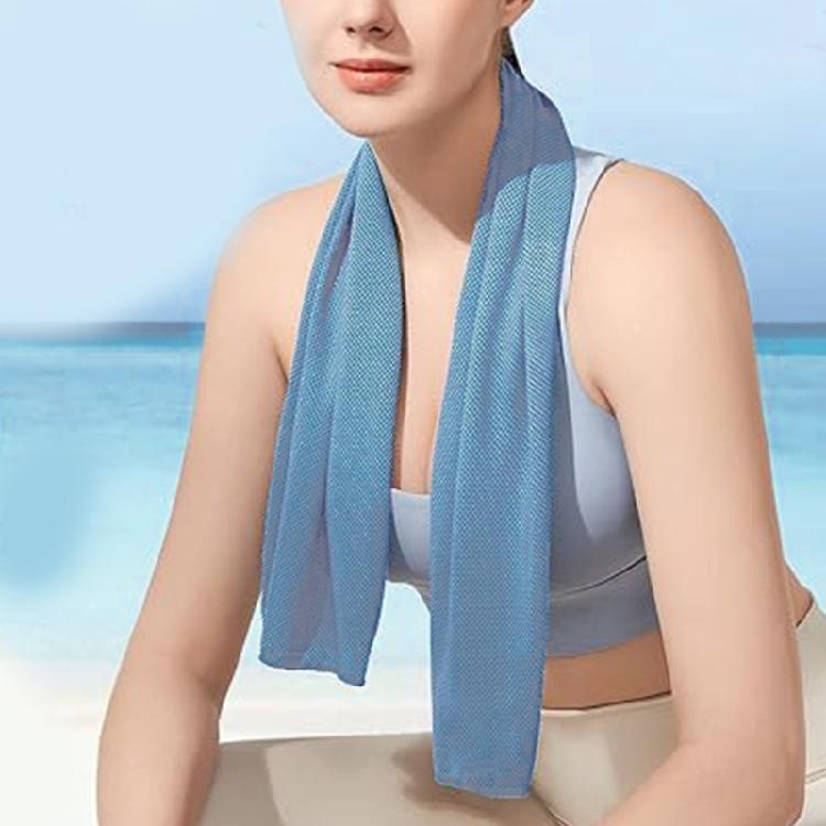 Cooling Sport Towel 30x100cm Sweat Towel for Neck Soft Breathable Gym Towel for Men Women Running Fitness Gym Workouts