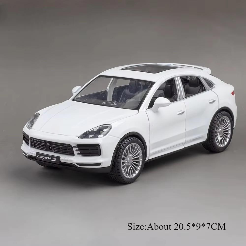 Scale 1:24 Panamera Cayenne S Toy Alloy Car Model Doors Opened Pull Back Simulation Supercar Models Decoration Toys for Kids