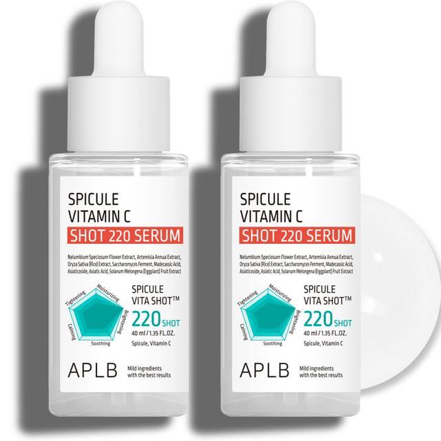 APLB - Spicule Vitamin C Shot 220 Serum Set 2 pcs