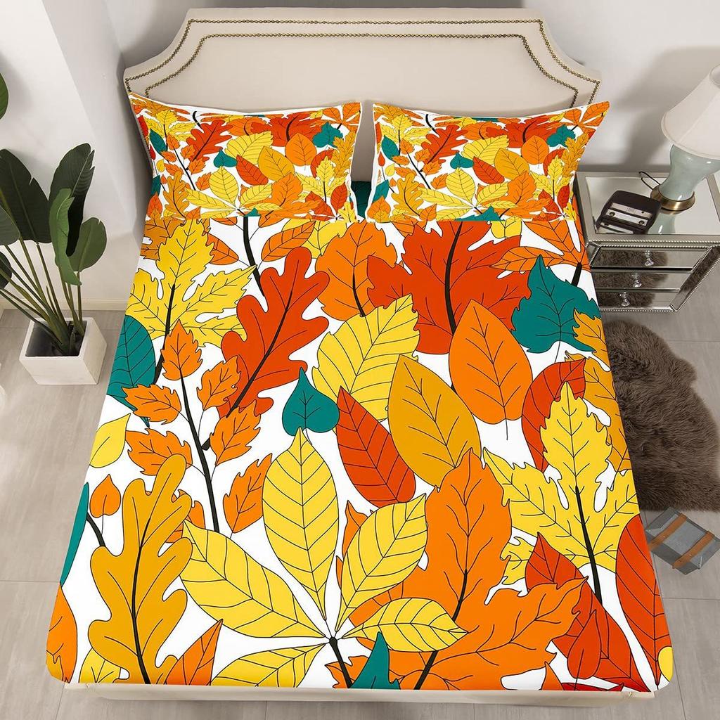 Striped Pattern Bed Hat Three-Piece Digital Printing Bedding Bed Hat Three-Piece Set Children And Adults