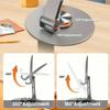 All-Metal 360-Degree Rotating Pressure-Reducing Universal Stand, Suitable For Mobile Phones And Tablets - Suitable