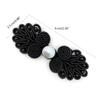 Chinese Knot Buttons Pearl Beads Cheongsam Cloaks Cardigan Fasteners for Clothing Decor Pig Nose Cheongsam Fasteners