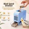 Efficient Bird Food Shell Blowing Machine Adjustable Speed Bird Food Separator  Pet Store