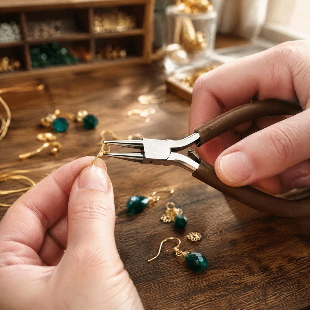 Beading Jewelry Making Pliers Precision Concave Pliers DIY Cutting Wire Pliers Jewelry