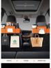 **Multifunctional Car Seat Back Organizer with Tissue Box and Cup Holder Hooks**