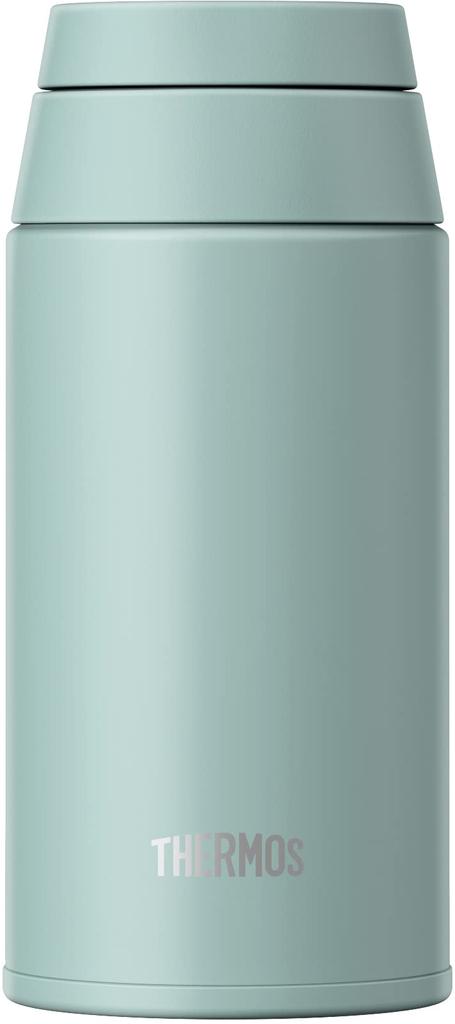 Thermos Wasserflasche Vakuumisolierter Mobiler Becher mit Trageschlaufe 380ml Mintgrün MG JOO-380