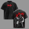 Hot Anime Dorohedoro Shin And Noi Print T-shirt Men Women Tshirts Short Sleeve Cotton Clothing Retro Washed T Shirt Harajuku Top