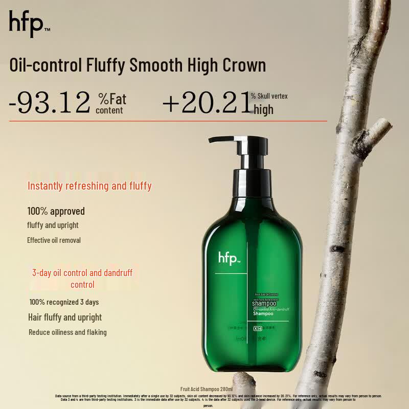 hfp Fruit Acid Oil Control Anti-dandruff Birch Shampoo 280ml