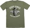 Cody Jinks Cast No Stones Short Sleeve Cotton Green S-5XL T Shirt US069