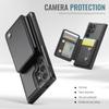 JEEHOOD J05 For Samsung Galaxy S24 Ultra Case Leather Mobile Cover with Detachable Magnetic Card Bag