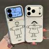 Couples Hug Boys and Girls for Apple 11Pro Electroplated Mobile Phone Case IP11/11 Large Window 11 Simple 11