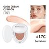 Glow Cream Cushion Foundation Hydrating 24H Long Lasting Moisturizer Natural Light Coverage Radiant Skin Finish Daily Portable Face Makeup Cosmetic