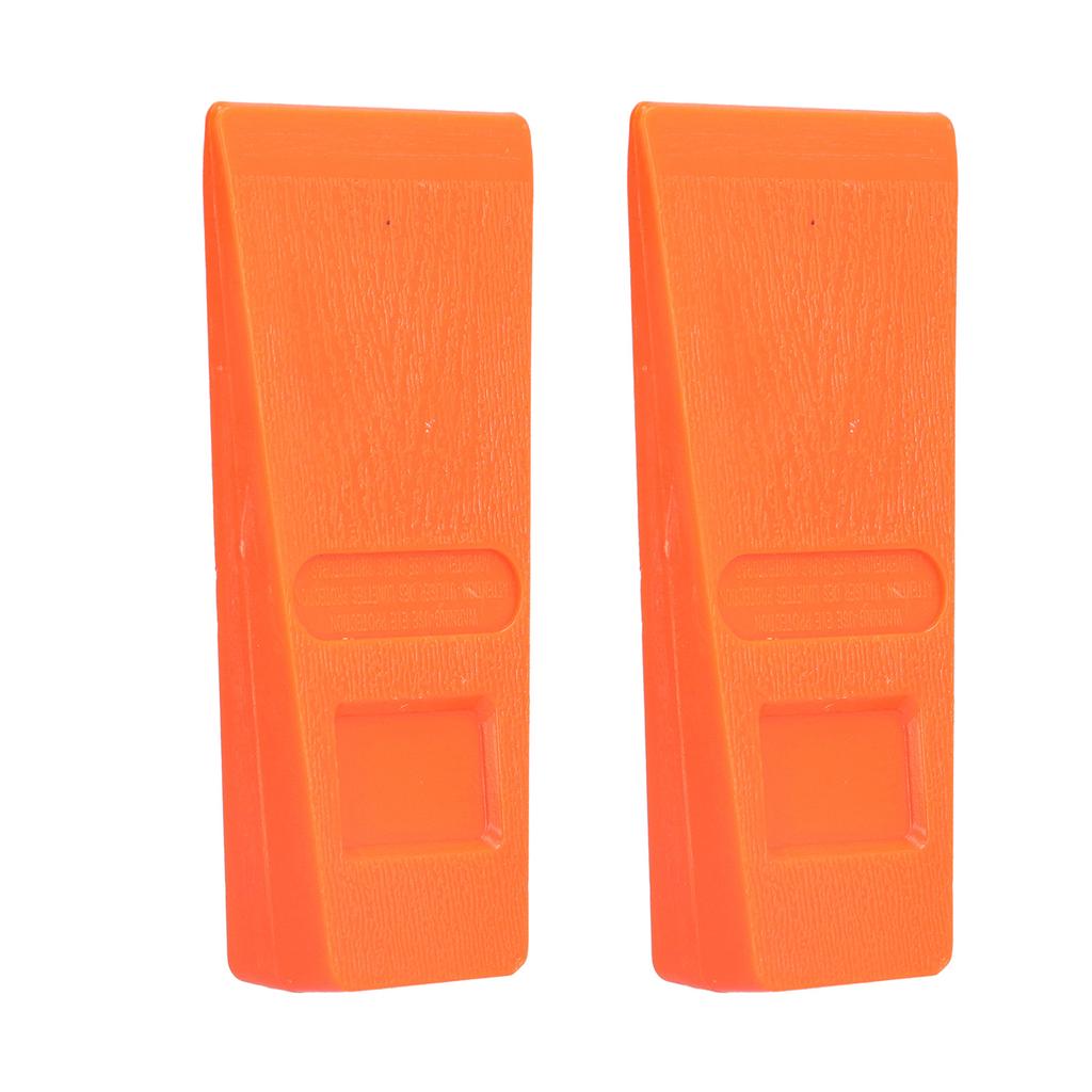 Tree Felling Wedges Safe Effort Saving ABS Plastic Weatherproof Stable Convenient Chainsaw Wedges for Lumbering