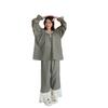 1011 new pajamas women's Korean small floral simple and comfortable lace set casual loose loungewear set