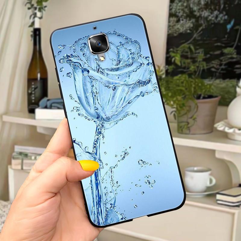 Case For OnePlus 3 3T Cover Black Soft TPU Silicone Back Cover For One plus 3T 3 T Phone Cases for OnePlus3T 1+ 3 1+3T Coques