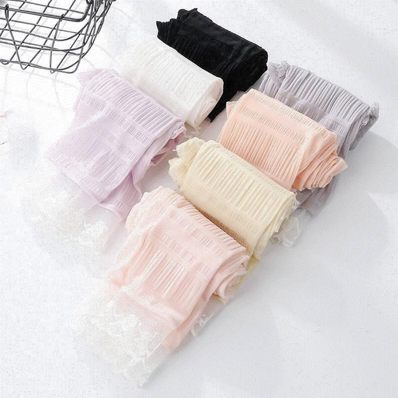 Summer Pearl Sleeves Outdoor Sun Protection Women Bow Long Ice Seeves Sun Protection Sleeves Thin Gloves Sunscreen Accessories