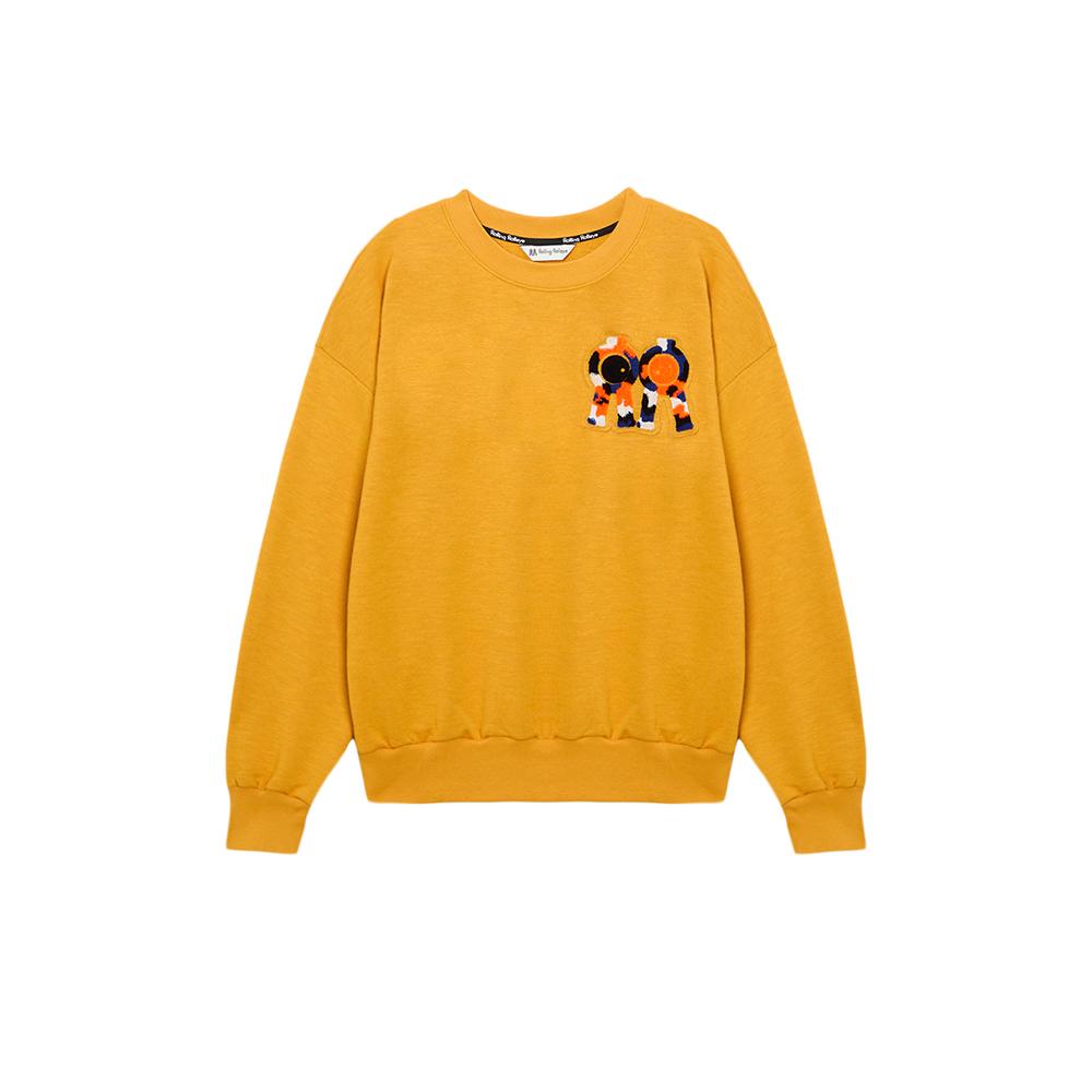Rolling Roll Candypop Sweatshirt Mustard Mustard