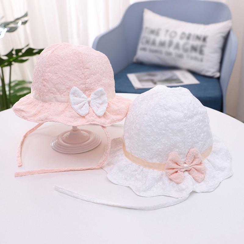 Girl's Bow Fisherman's Hat