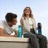 Super Sparrow Water Bottle - 1L - Made with American-made Tritan BPA-Free Straw - Suitable for Sports, School, Baseball, Outdoor Activities, Camping,