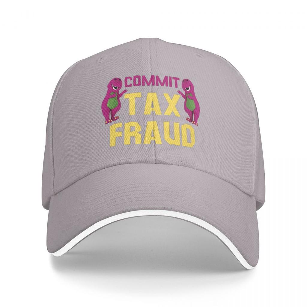 Unisex Baseball Hats Retro Commit Tax Fraud Funny Outdoor Streetwear Summer Sports Baseball Caps Hip Hop Cap Casquette Hats
