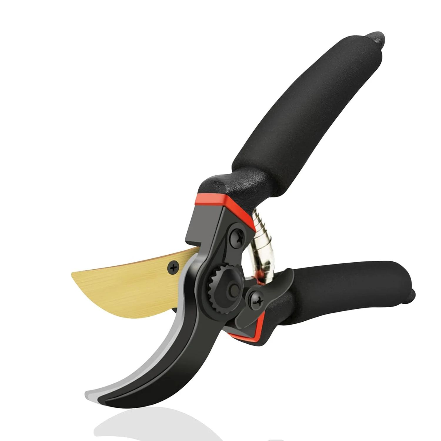 

Японские утолщенные стальные ножницы SK5 Садовые секаторы Экономящие труд грубые секаторы Бонсай Фрукты Цветы Ветки Секаторы чёрный