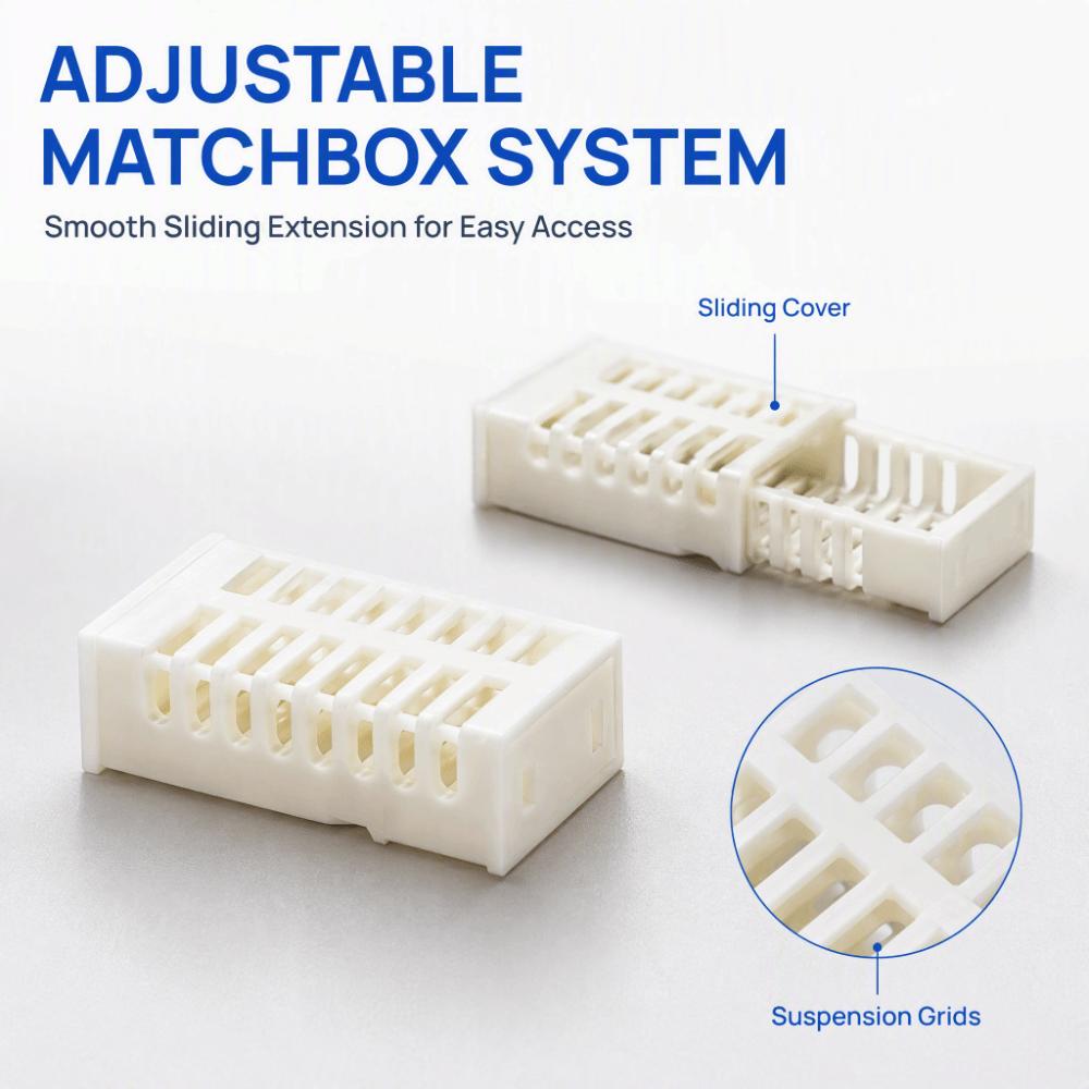 10pcs 50x30x19mm(1.97x1.18x0.75in) Beekeeping Tools Plastic Bee Queen Cage Plastic Cage  Apiary Use