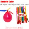 Propeller Ballons Flugzeug Ballon Rückstoß Auto DIY Wissenschaft Experiment Technologie Prop Bunter Raketen Ballon Party Zubehör ZYF