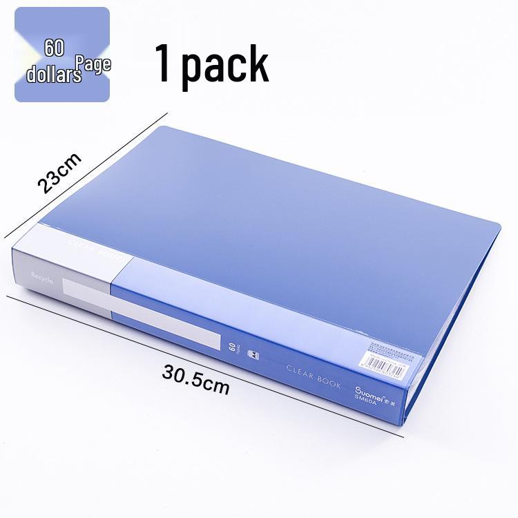 A4 mehrschichtige Seitenabtrenner und Dokumentenordner für Ringordner (20-100 Blatt)