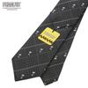 [Peanuts] PEANUTS Necktie, Snoopy Necktie 918306 Gray, Snoopy & Woodstock Character Necktie, Gift